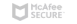 Beveiligd door McAfee